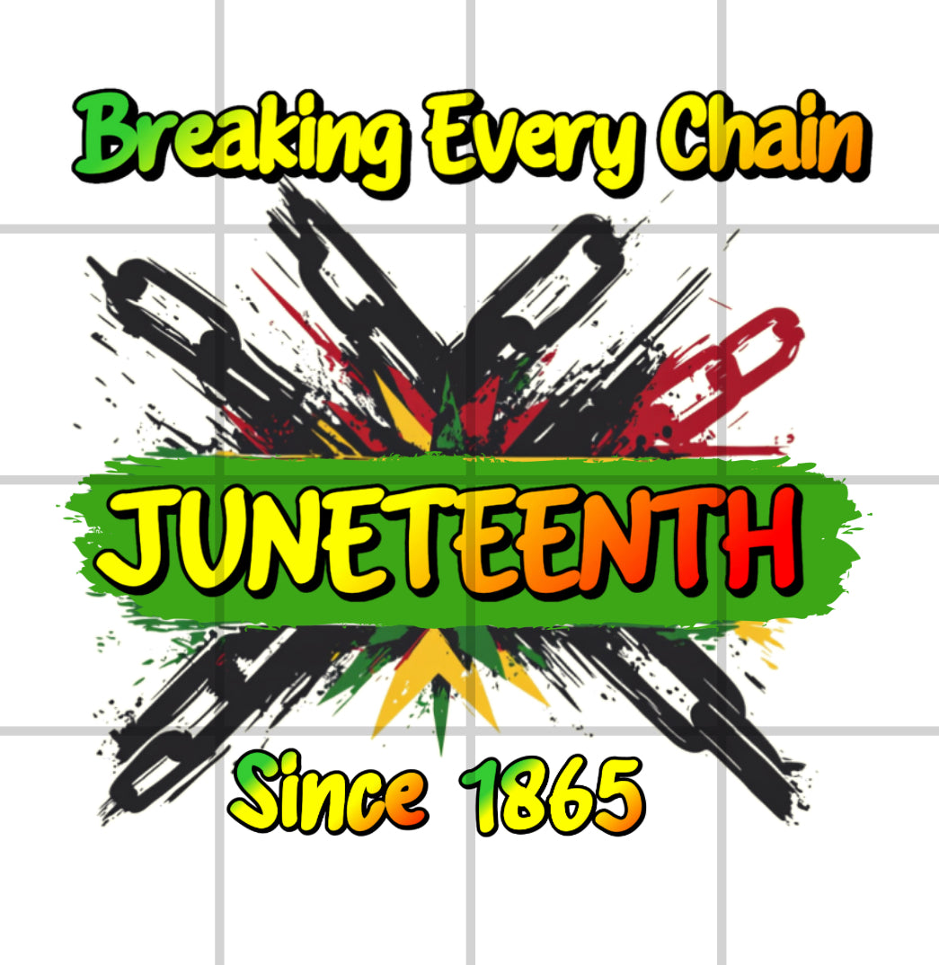 Juneteenth Breaking Every Chain Png Digital Design