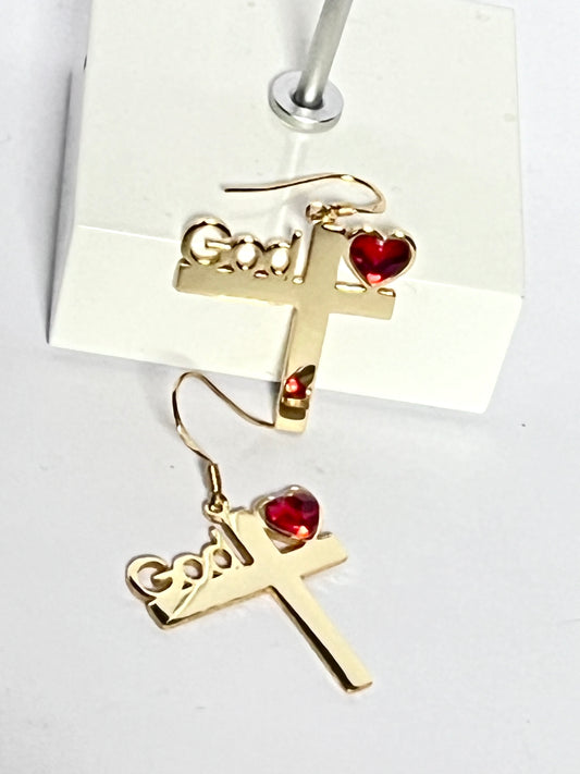 God is ❤️ Earrings