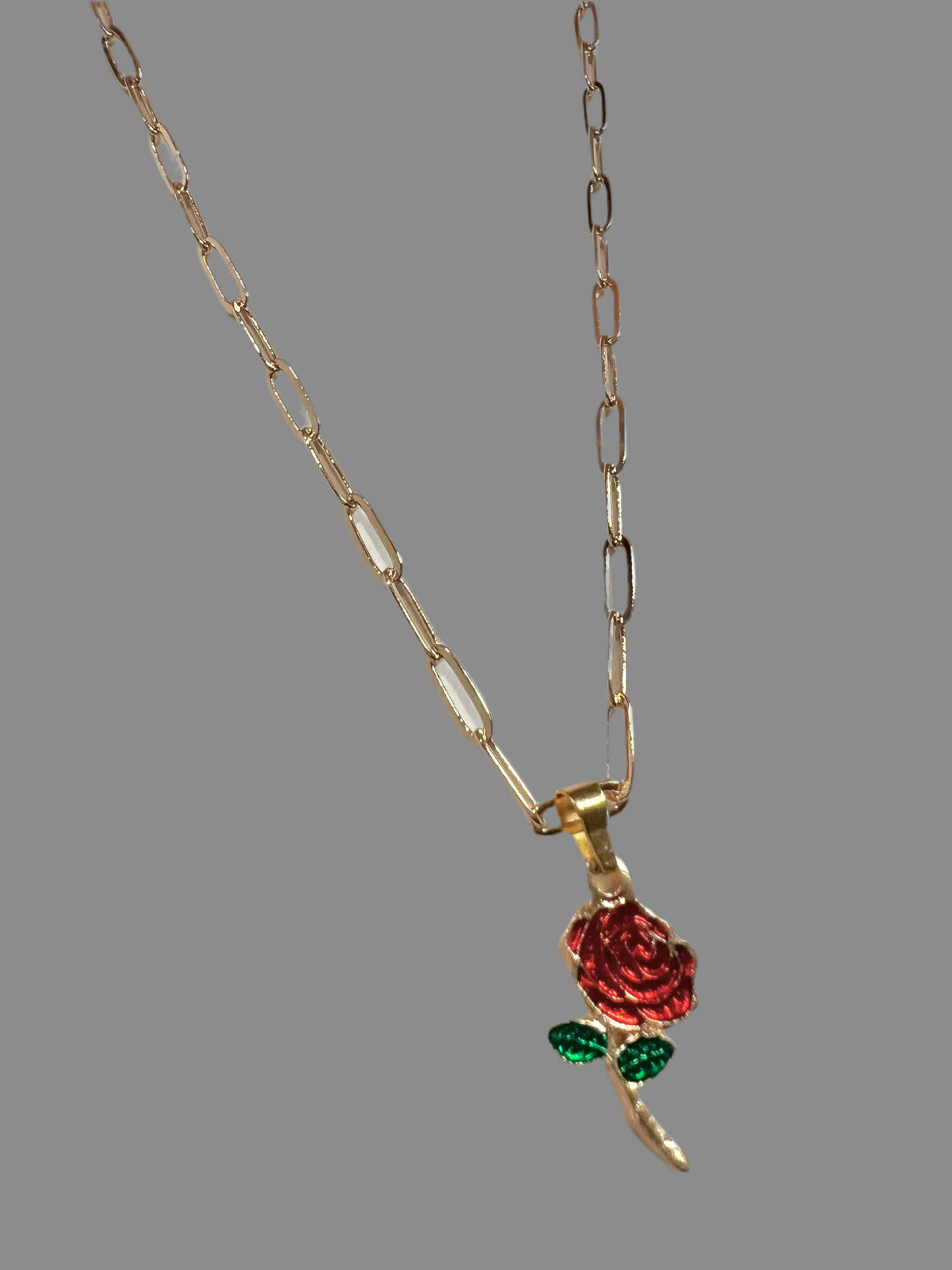 Rose Flower Necklace