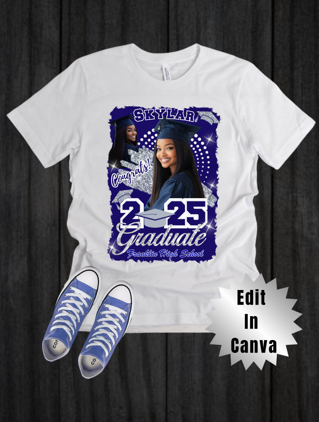Graduation 2025 Template (Blue)