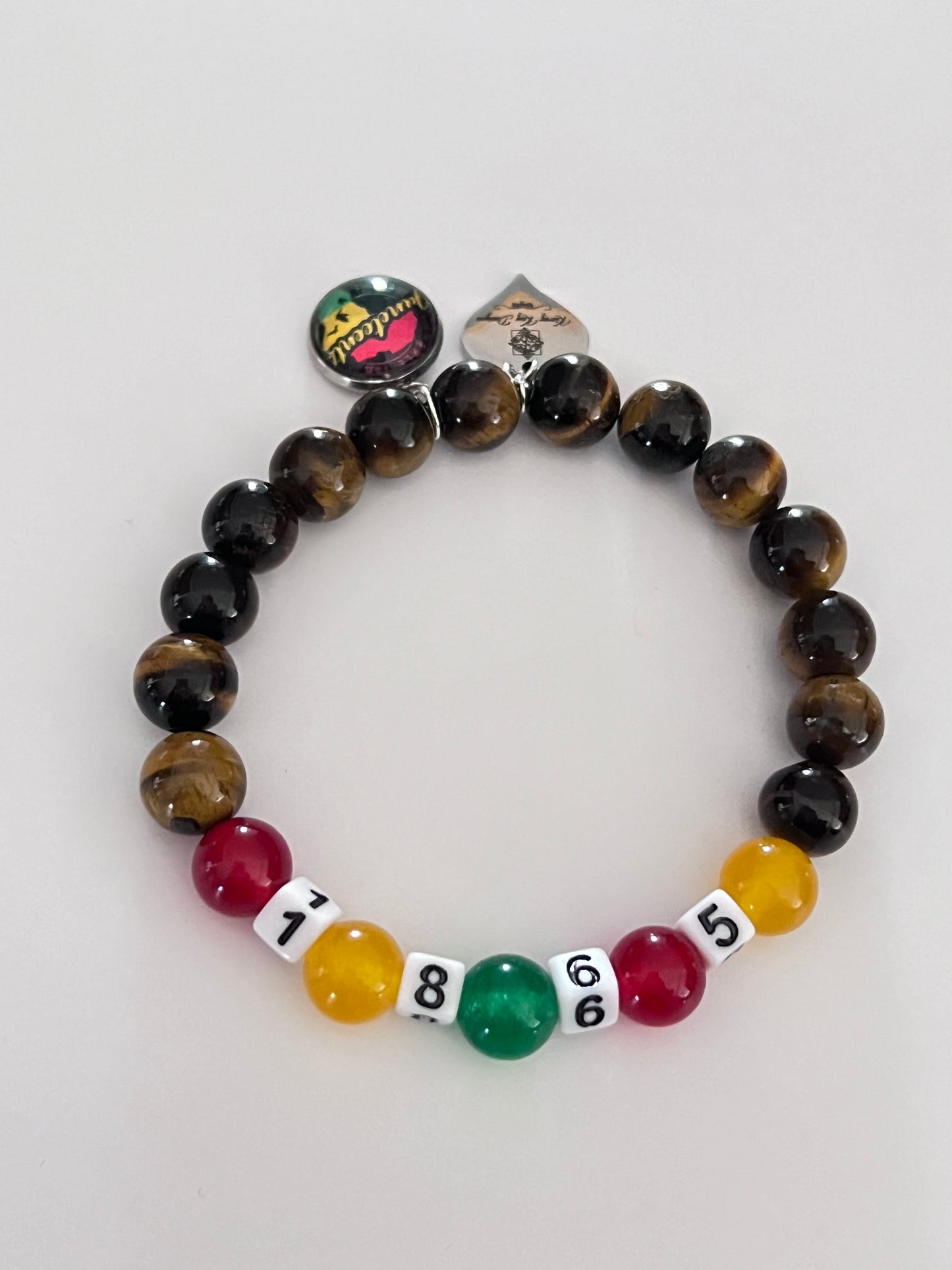 Celebrate Juneteeth 1865 Bracelet (Tiger Eye)