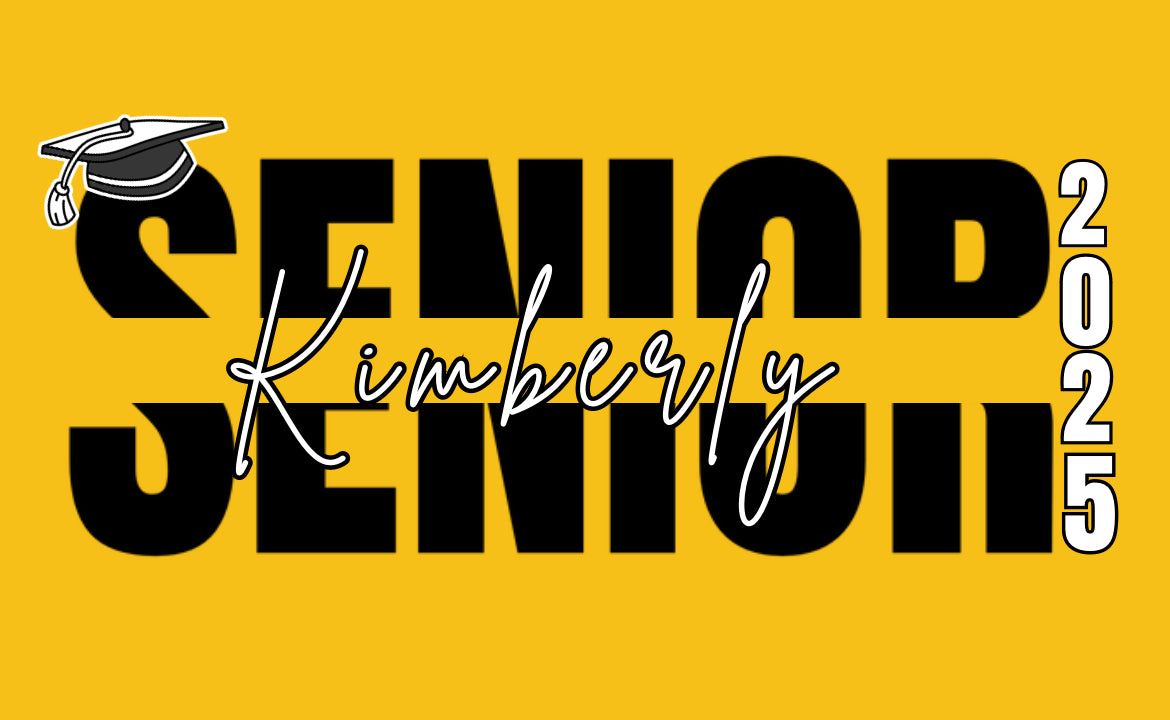 Senior 2025 Canva Editable Design Template