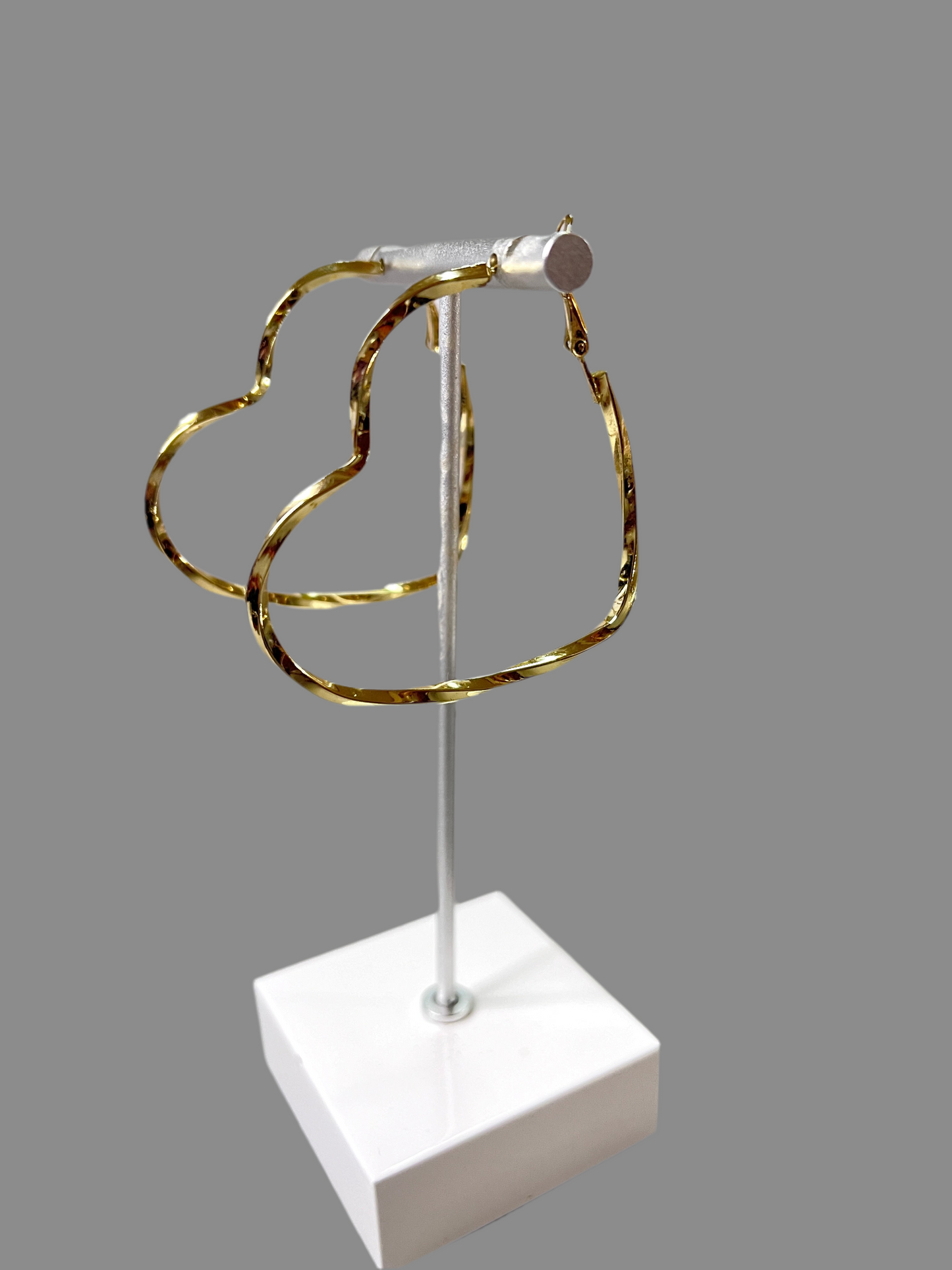 Infinity Heart Hoop Earrings