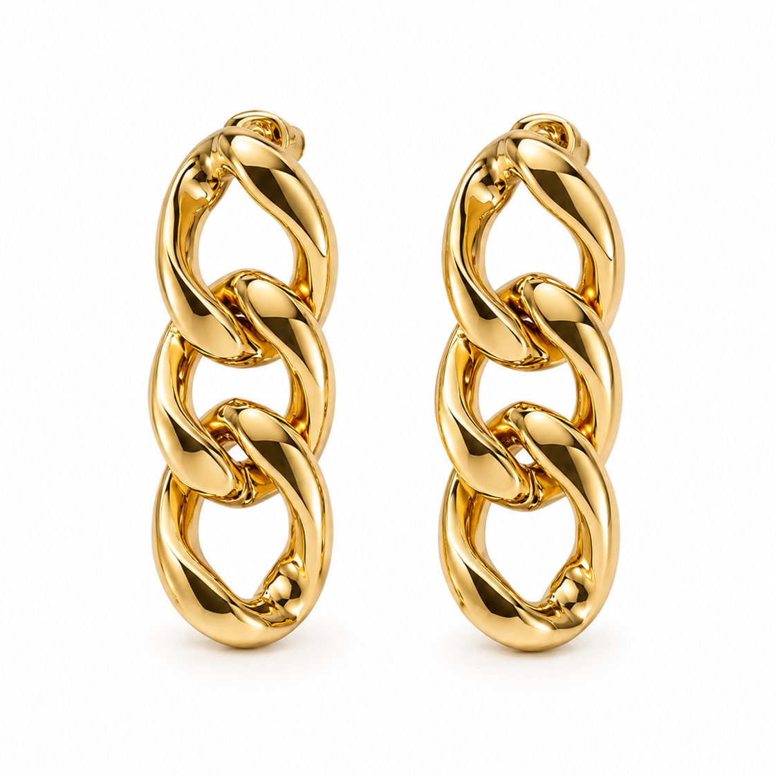 Cuban Link Earrings