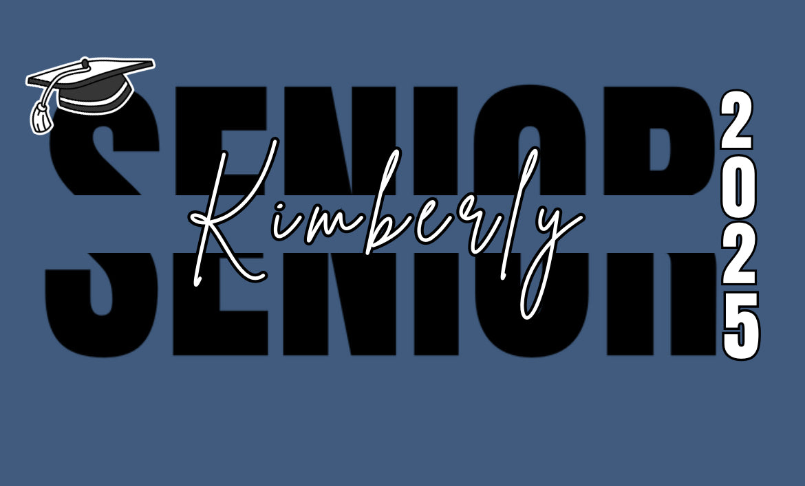Senior 2025 Canva Editable Design Template