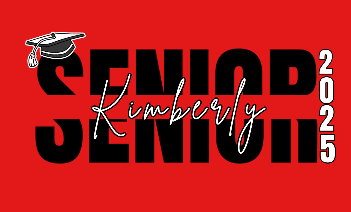 Senior 2025 Canva Editable Design Template