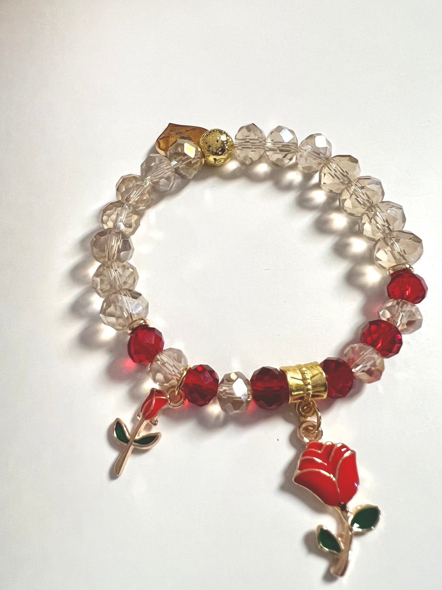 Rose Flower Bracelet