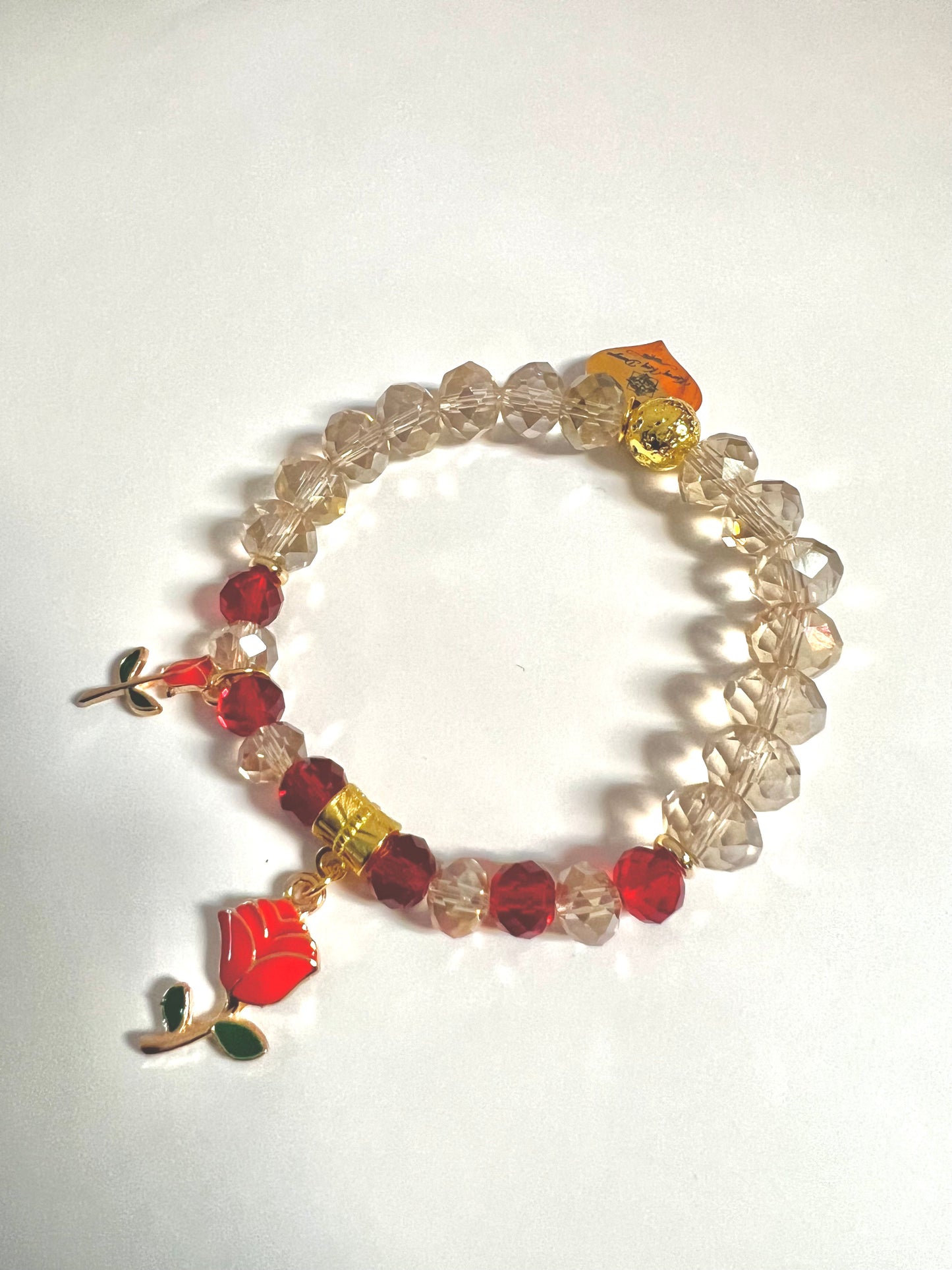 Rose Flower Bracelet