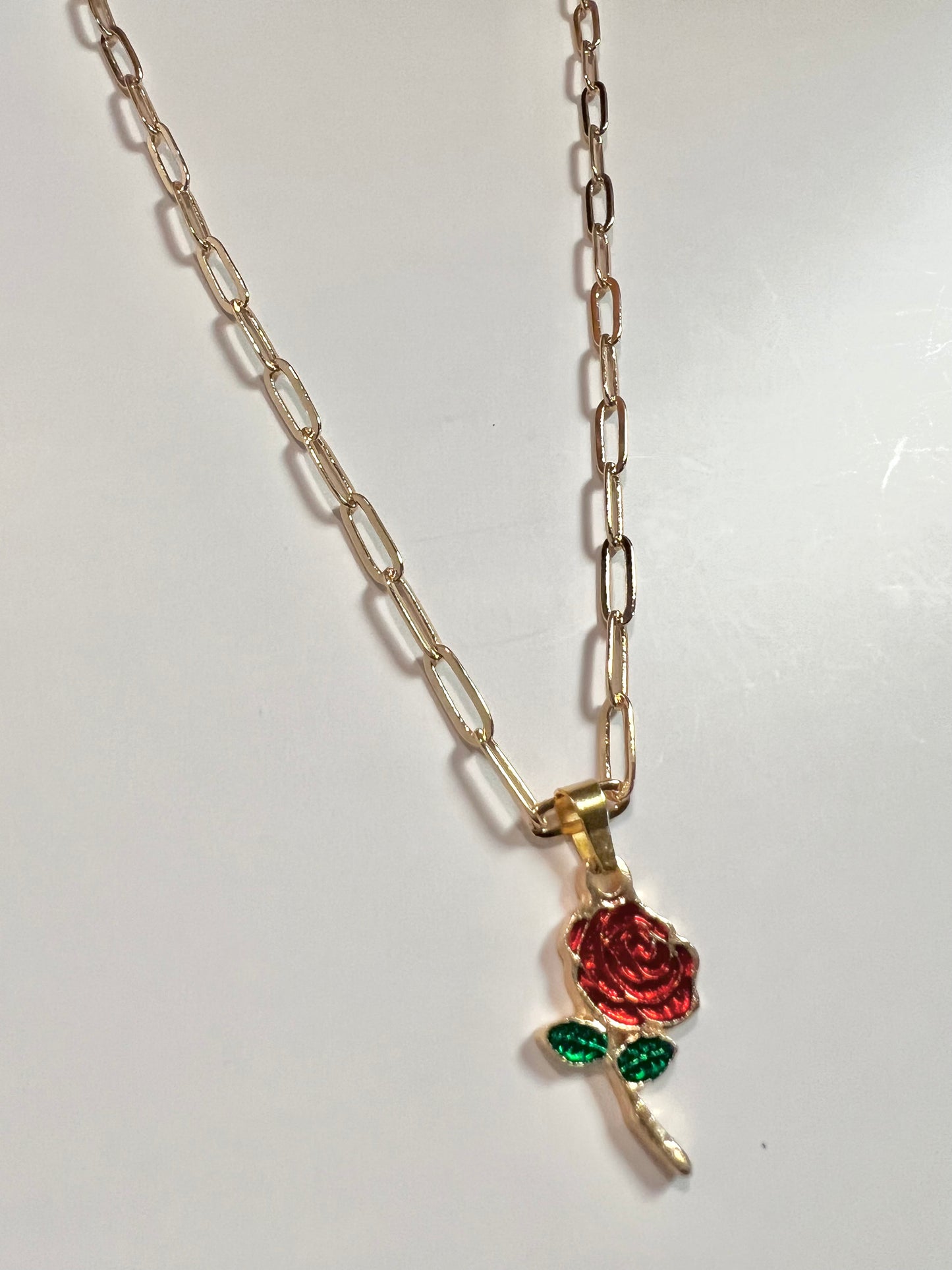 Rose Flower Necklace