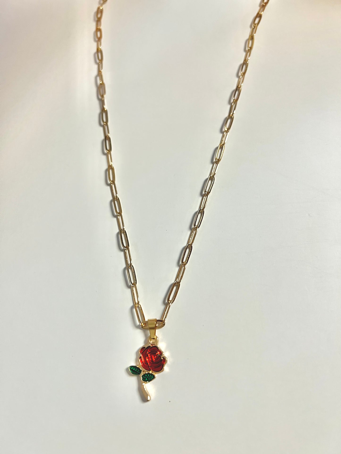 Rose Flower Necklace