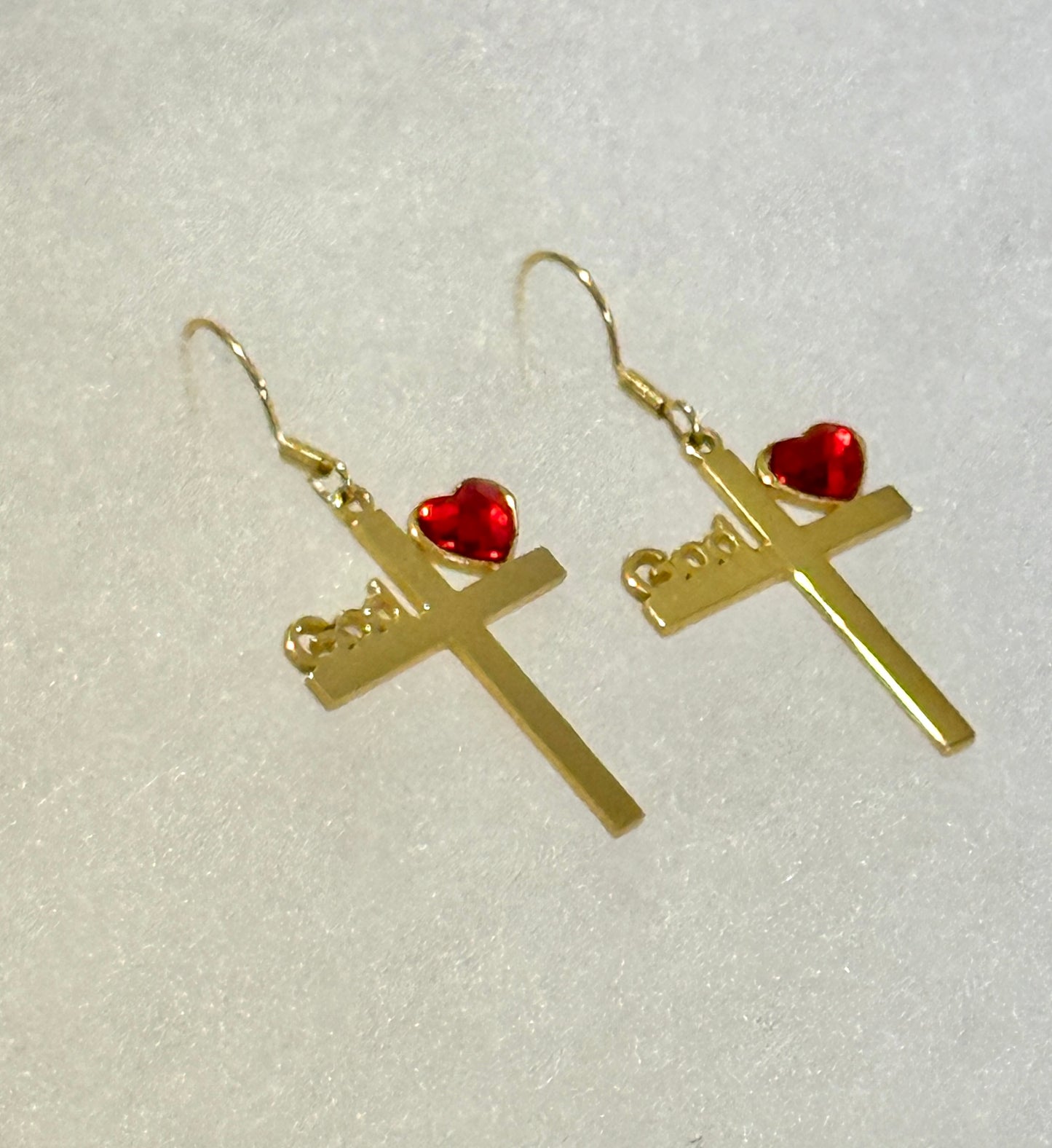 God is Love Earrings