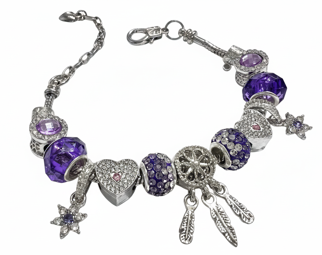 Dream Catcher Charm Bracelet