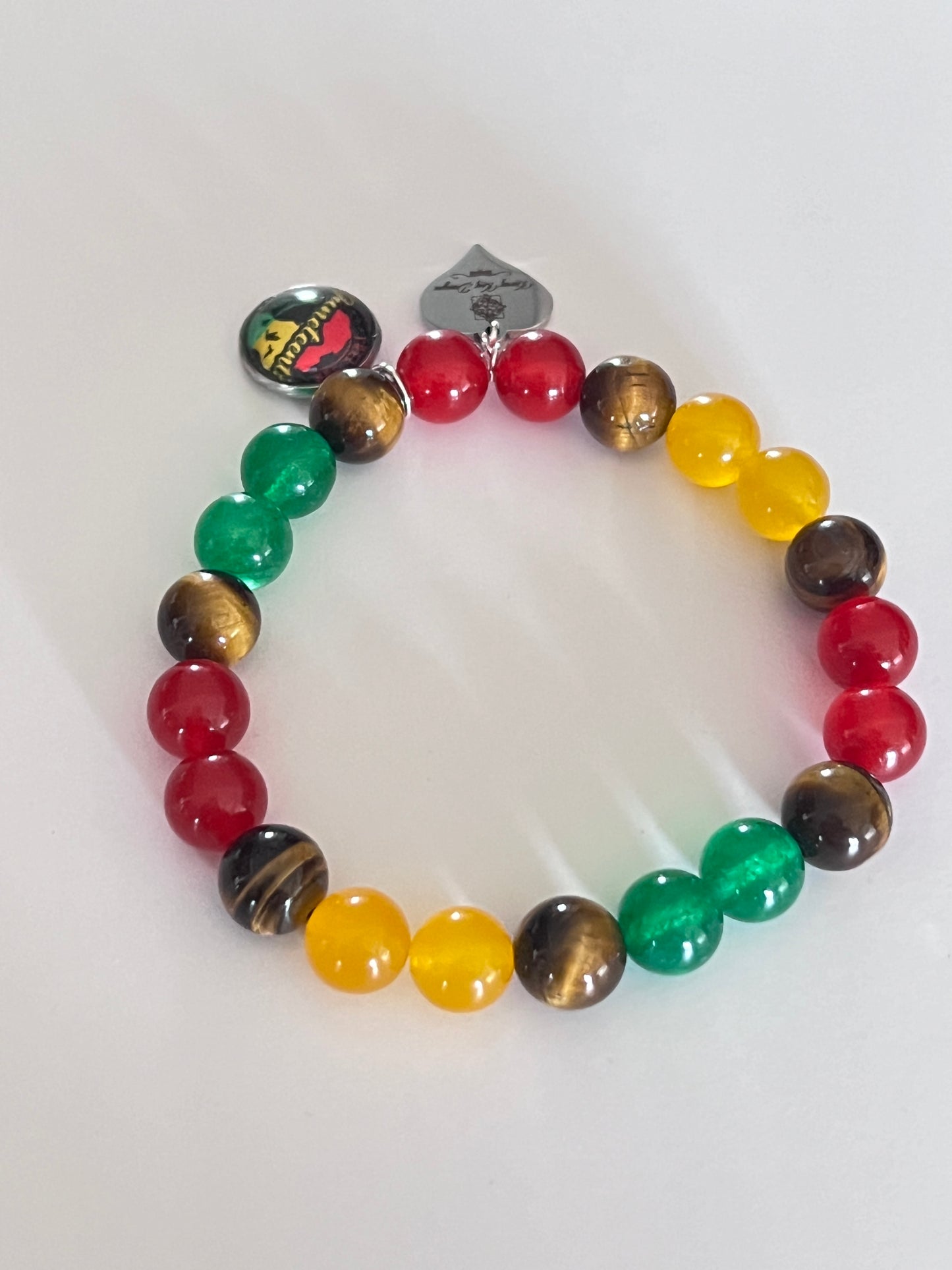 Celebrate Juneteeth Bracelet (tiger eye)
