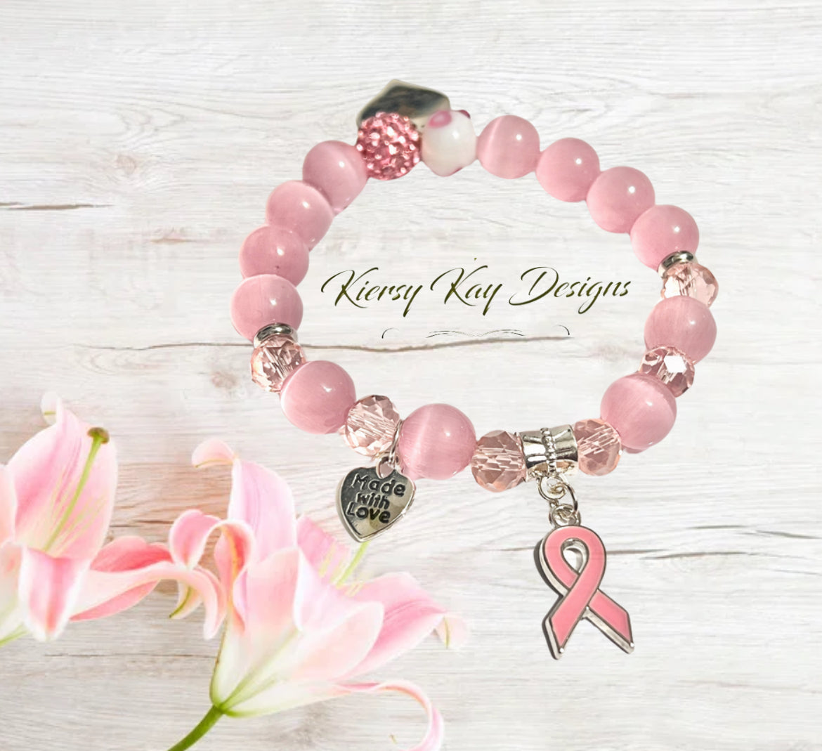 Breast Cancer Awareness Bracelet