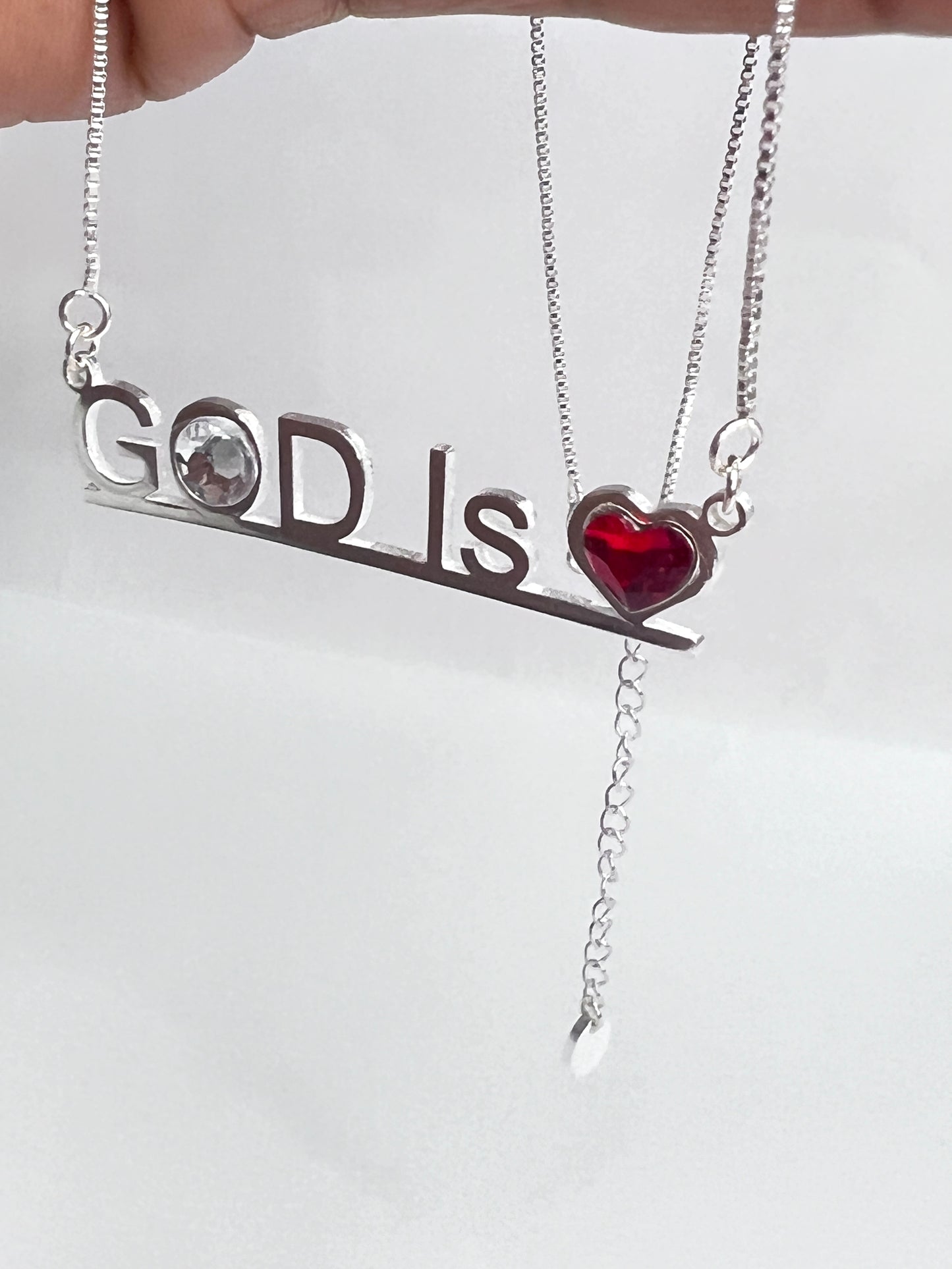 God Is ❤️Necklace (Just In)