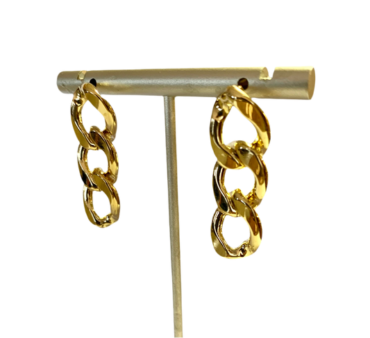 Cuban Link Earrings