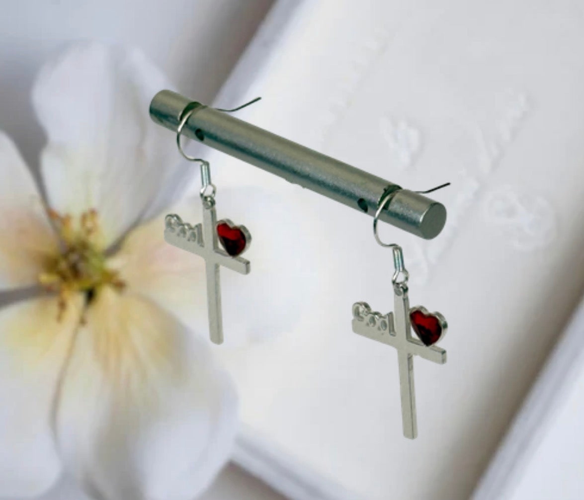 God is Love Earrings