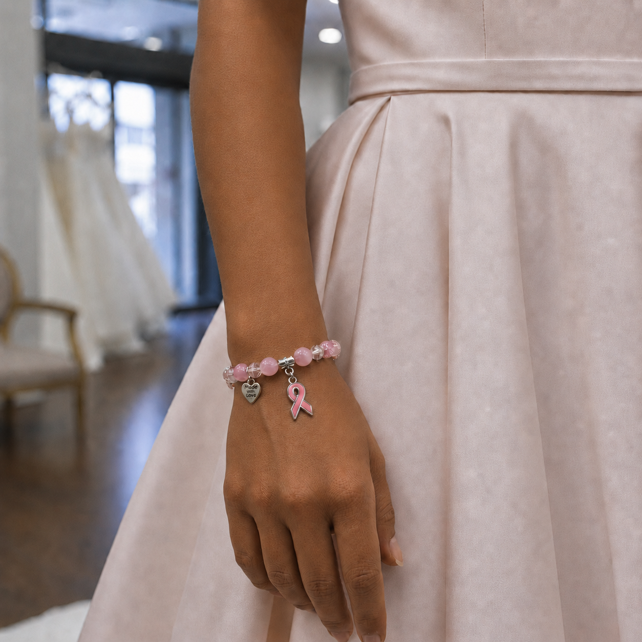 Breast Cancer Awareness Bracelet