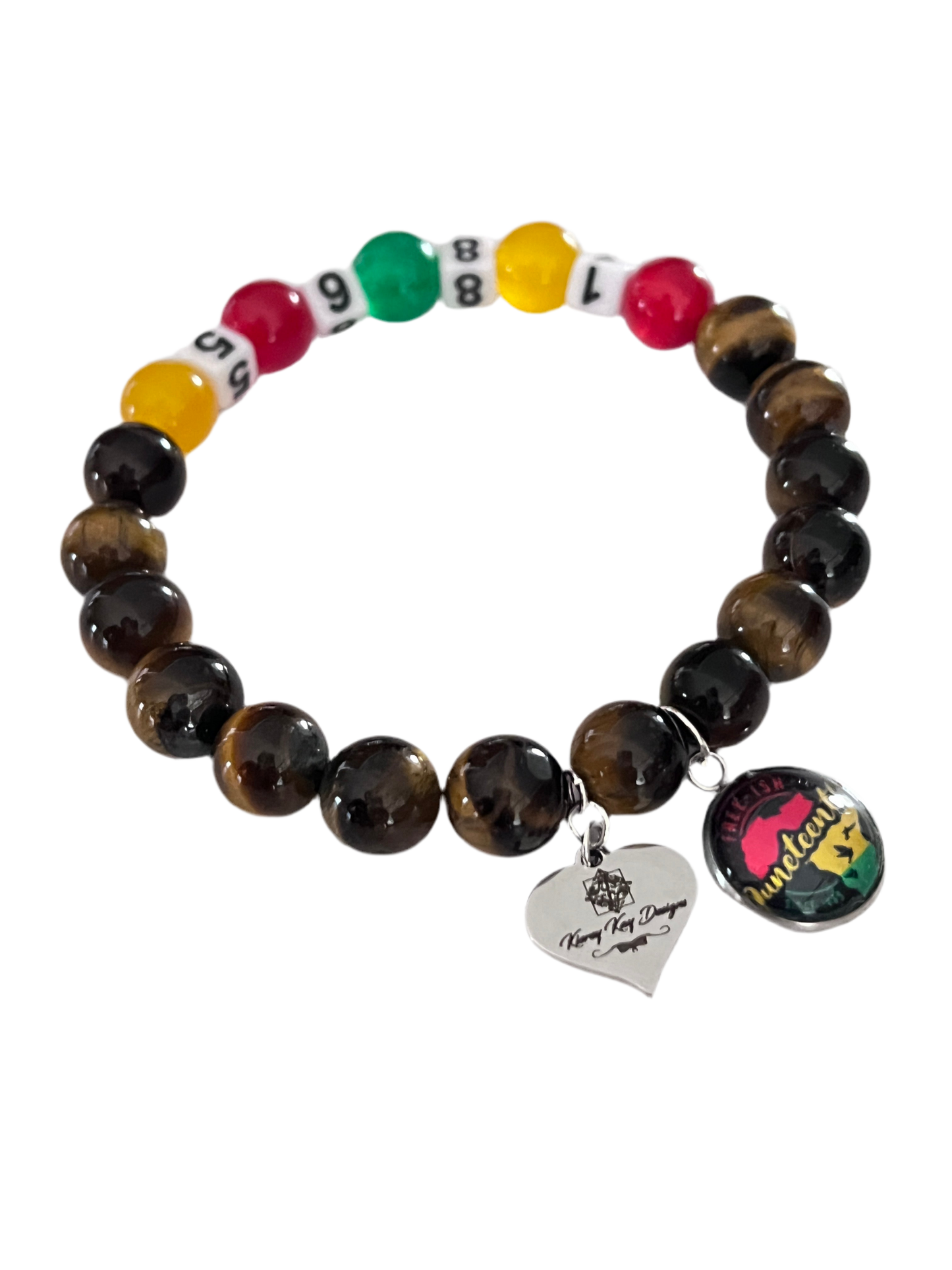 Juneteeth 1865 Bracelet (Tiger Eye)