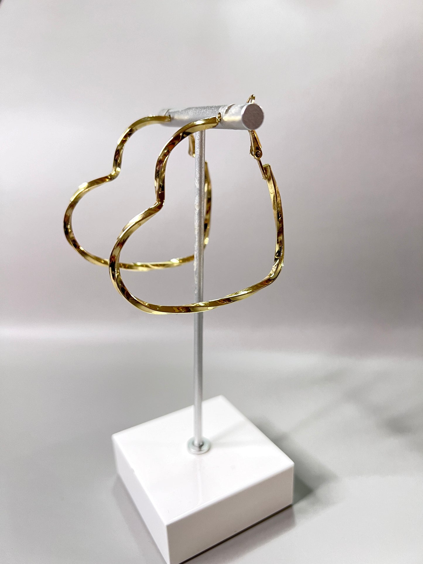Infinity Heart Hoop Earrings