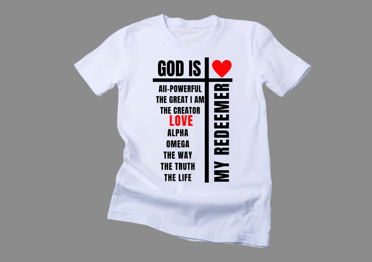 God Is ❤️ T-shirt