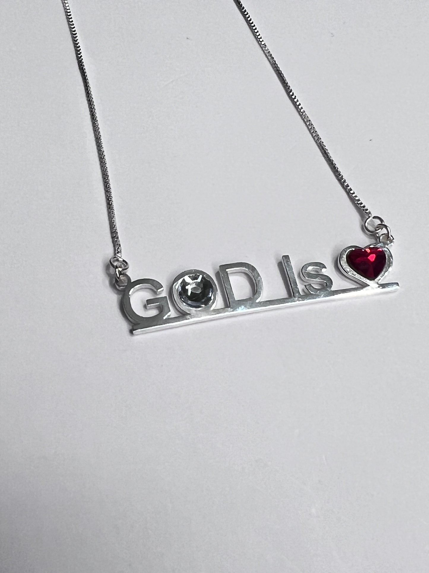 God Is ❤️Necklace (Just In)