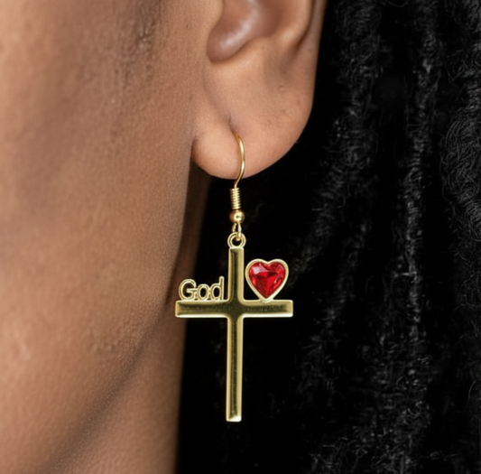 God is Love Earrings