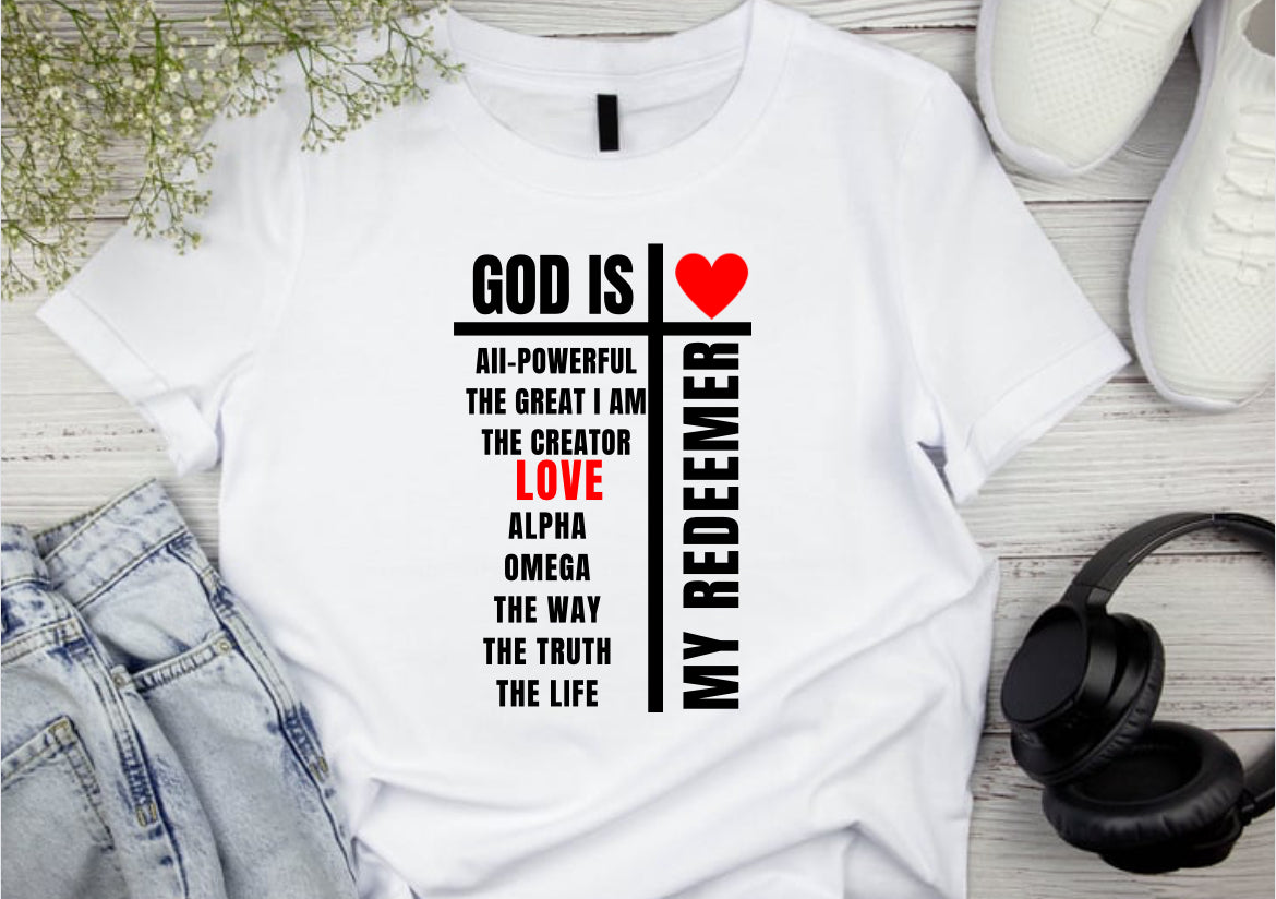 God Is ❤️ T-shirt