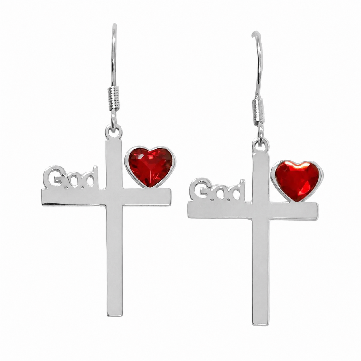 God is Love Earrings