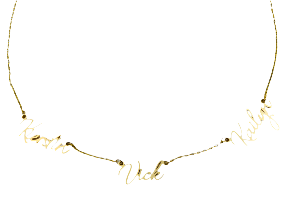 Custom Multi-Name Necklace