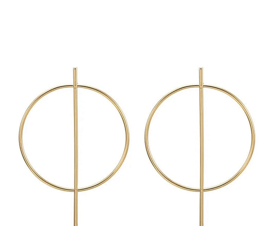 Barely Hoops Earring