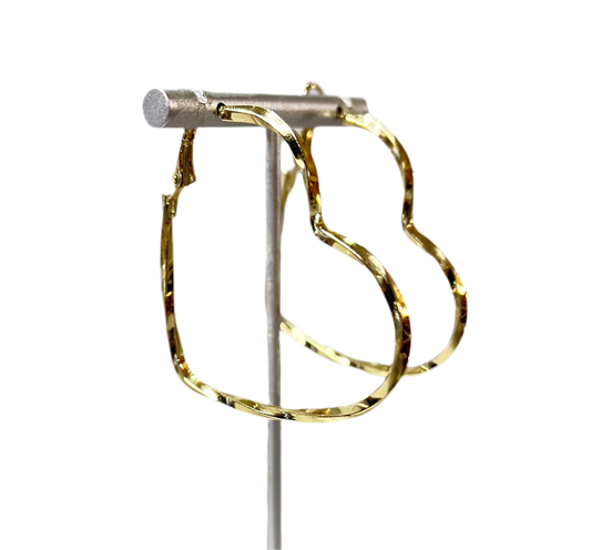 Infinity Heart Hoop Earrings