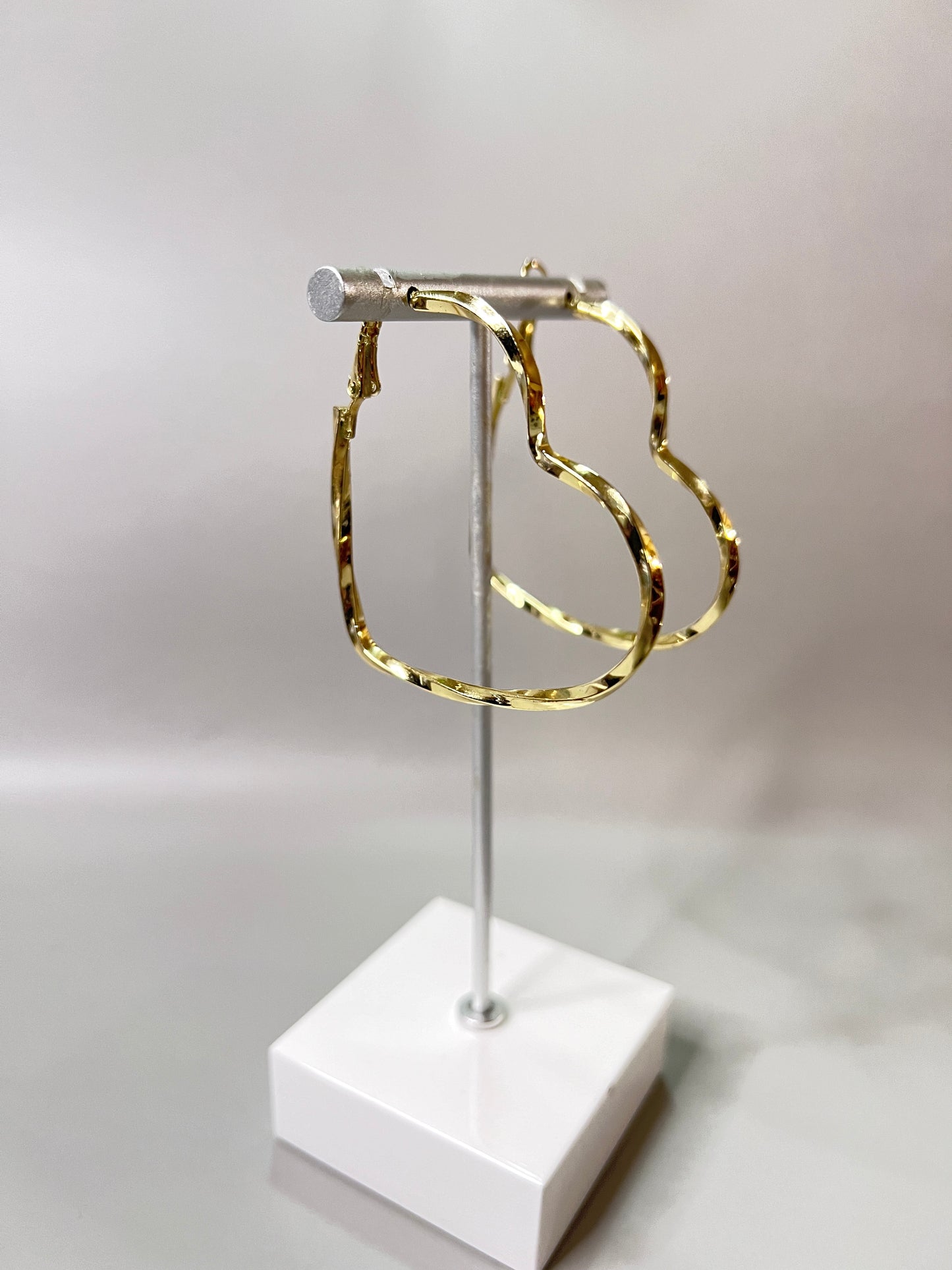 Infinity Heart Hoop Earrings