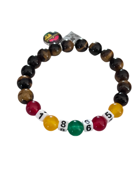 Juneteeth 1865 Bracelet (Tiger Eye)