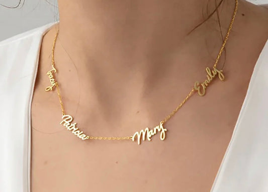 Custom Multi-Name Necklace