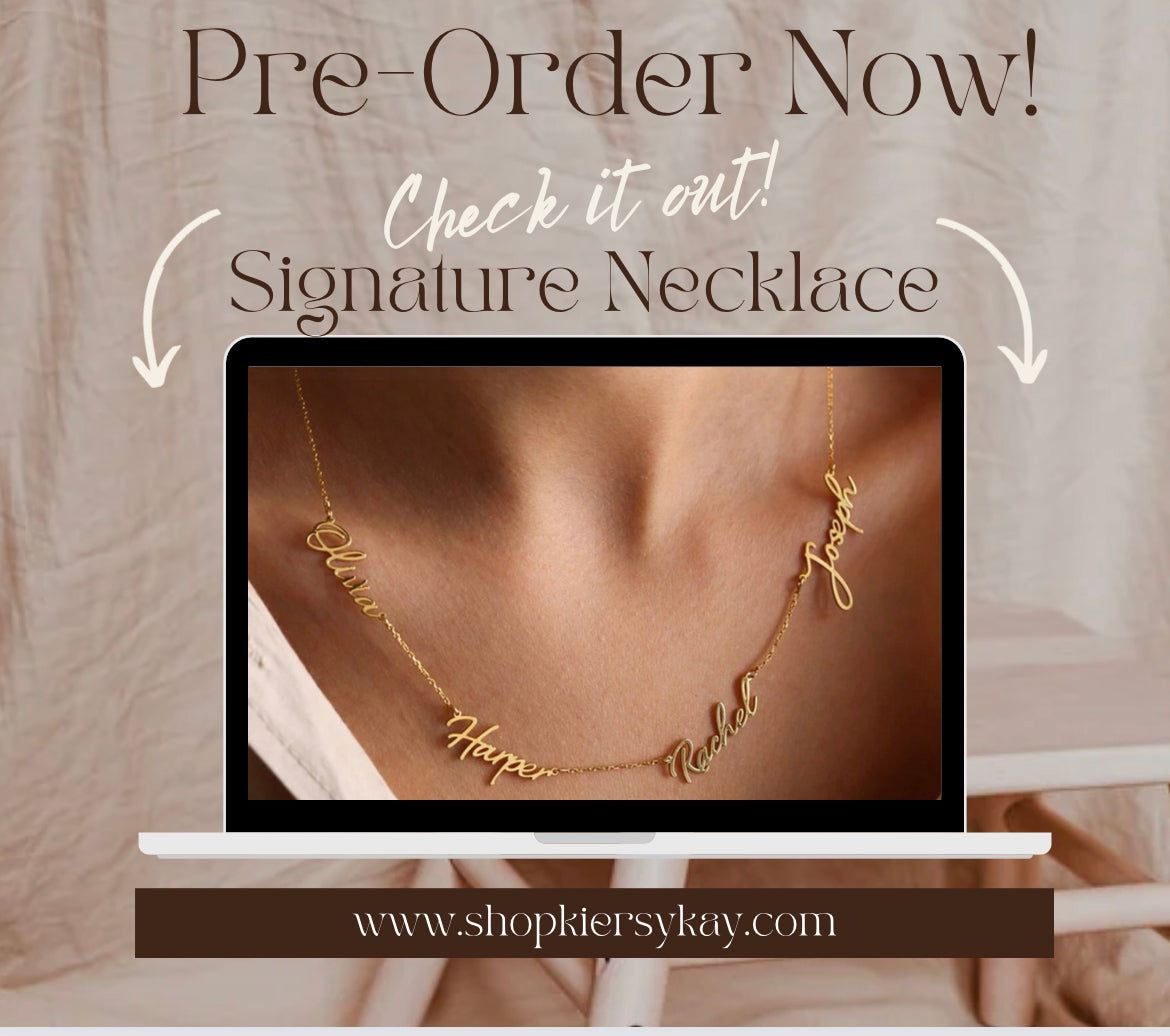 Custom Multi-Name Necklace