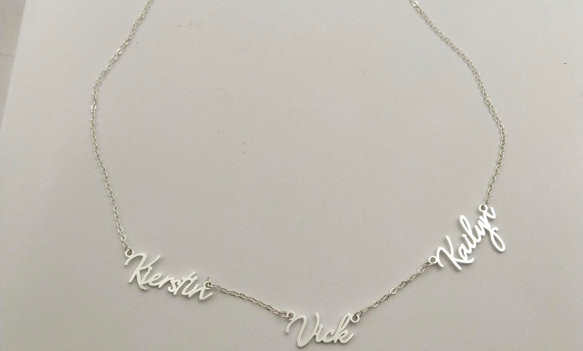 Custom Multi-Name Necklace